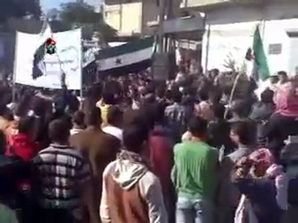 فري برس   حماة كفرنبودة مظاهرات الاحرار في اثنين الاسير السوري 14 11 2011