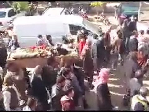 فري برس بصر الحرير حوران تشيع شهداء بصرالحرير15 11 2011
