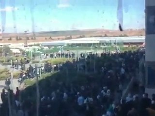 فري برس   اعتصام الجامعة العربية الدولية 15 11 2011