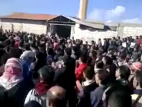 فري برس ناحتة حوران مظاهرة حاشدة بعد صلاة الظهر 15 11 2011