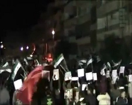 فري برس حمص القصور مسائية من روااائع القصور شكرااا الجامعة العربية 15 11 2011