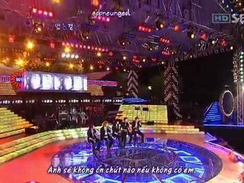 [TVfXQVN's Karaoke +Vietsub] 20051012 SBS Music Wave - Unforgettable