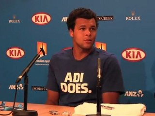 Melbourne, Tsonga : "un rythme de croisière"