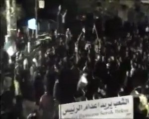 فري برس   حمص  الخالدية  نعم للحرية ولا للطائفية 17 11 2011 ج1
