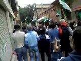 فري برس   حمص المحتلة  الميدان  جمعة طرد السفراء اسلام ومسيحية بدنا بدنا الحرية  18 11 2011