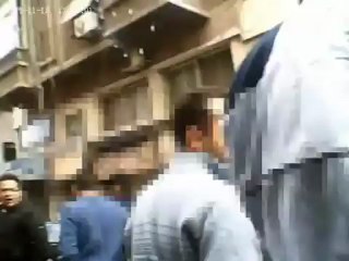 فري برس   مظاهرة جامع السادات بحي الأقصاب بدمشق 18 11 2011