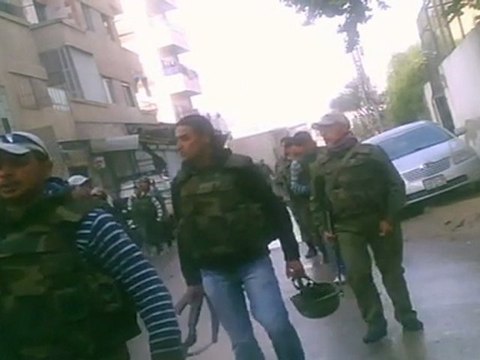 فري برس مهم جداً حرستا انتشار الأمن والشبيحة والجيش 18 11 2011