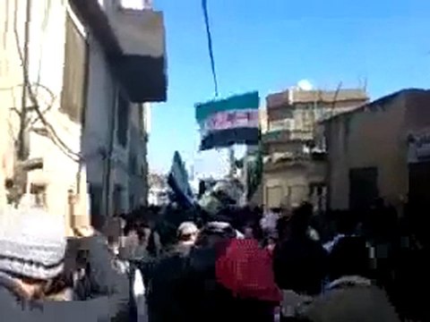 فري برس دمشق برزة جمعة طرد السفراء 18 11 2011