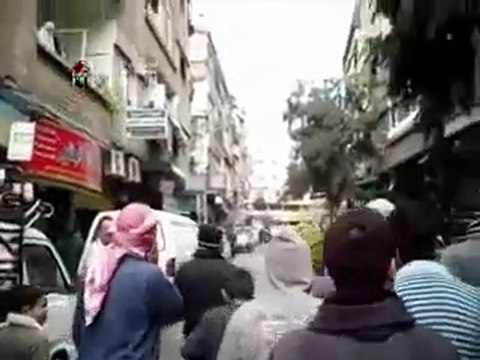فري برس دمشق قدسيا مظاهرة جمعة طرد السفراء 18 11 2011