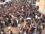 فري برس   حمص الحولة مراسم زفاف الشهيد قتية معمو 20 11 2011
