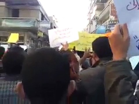 فري برس ريف دمشق زملكا مظاهرات الاحرار في أحد الطفل السوري 20 11 2011 جـ3
