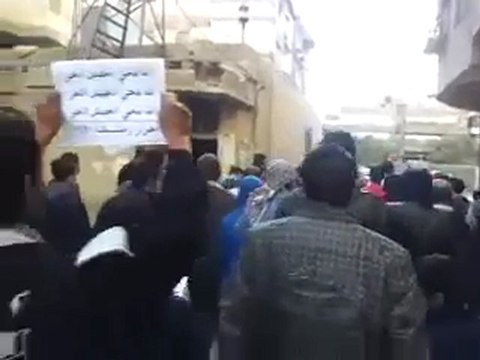 فري برس ريف دمشق زملكا مظاهرات الاحرار في أحد الطفل السوري 20 11 2011 جـ12