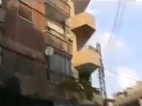 فري برس حمص باب السباع مظاهرة رائعة سكابا يانور العين سكابا واطلق شبيحة بشار من حاجز الفرابي قذيف على التظاهرين 21 11 2011