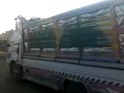 فري برس خربة غزالة يوماً بعد يوم تزداد أزمة المازوت التي افتعلها نظام الأسد ج1 الأربعاء 23 11 2011