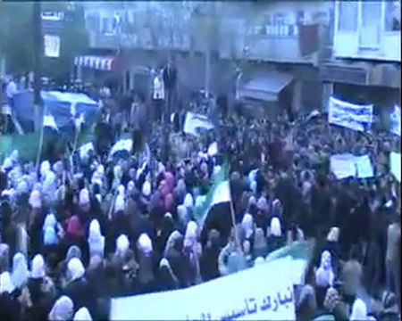 فري برس حمص حي الخالدية اربعاء السلم الاهلي 23 11 2011