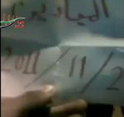 فري برس   مظاهرة مسائية مدينة الميادين بديرالزور 24 11 2011