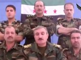 فري برس   بيان من قيادة الجيش السوري الحر 25 11 2011