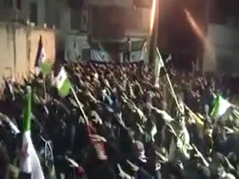 فري برس حمص المحتلة البياضة قسم الثورة 1 12 2011