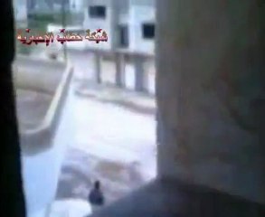 فري برس   حماه مداهمة عصابات الأمن لبلدة خطاب 25 11 2011