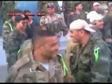 فري برس   مسرّب الشبيحة يحتفلون بدخول حي الخالدية في حمص