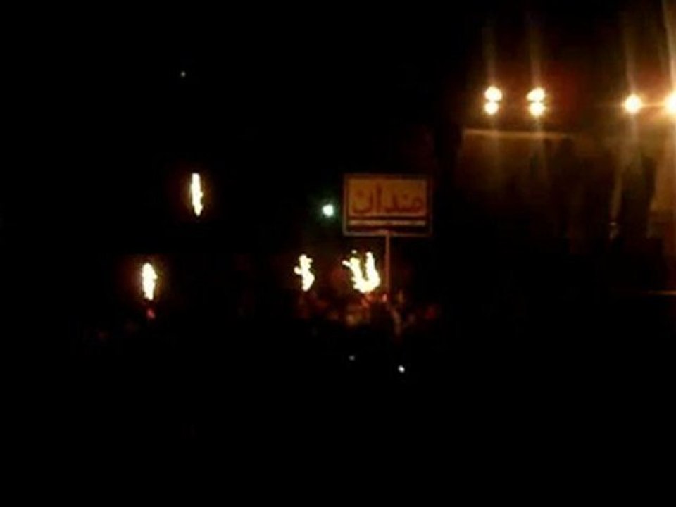 فري برس    حلب   عندان مسائية رغم انقطاع التيار الكهربائي 28 11 2011