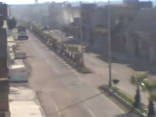 فري برس   حمص الحولة قصف مدرسة علي بن أبي طالب 24 11 2011