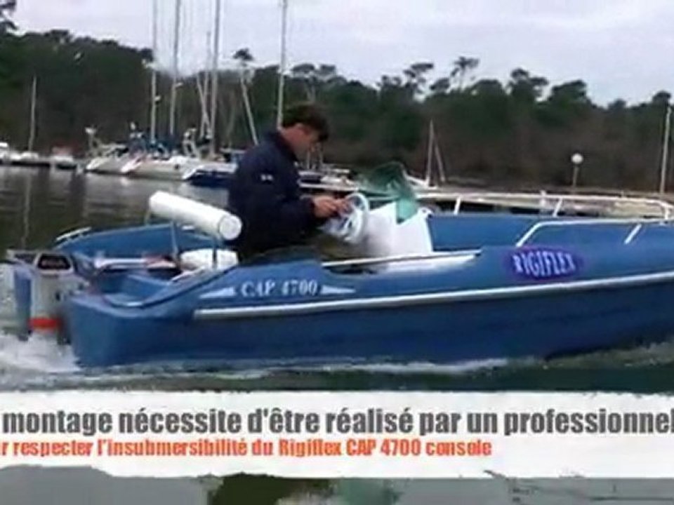Bateau électrique Rigiflex CAP 4700 Electrique
