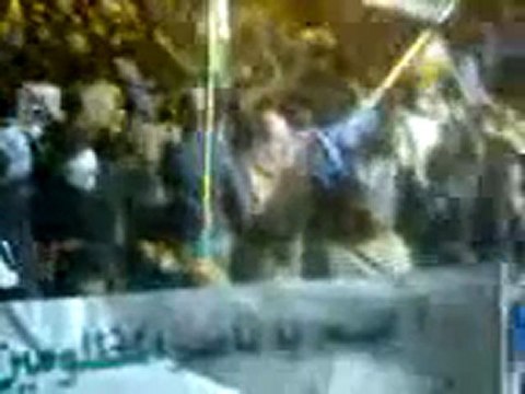 فري برس حمص البياضة حمص مظاهرة مسائية تنادي كاذب الإعلام السوري وتطالب باسقاط النظام 29 11 2011 جـ1