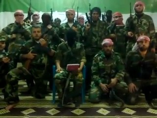 فري برس   حوران انشقاق جماعي كتيبة الناصر صلاح الدين 25 11 2011