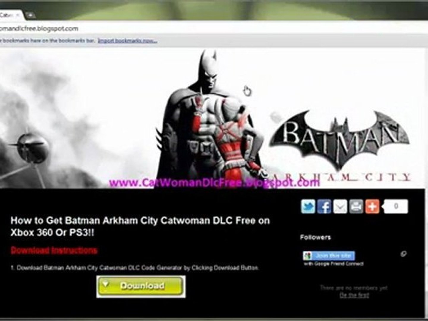 How to Download Batman Arkham City Catwoman Character Pack Free - video  Dailymotion