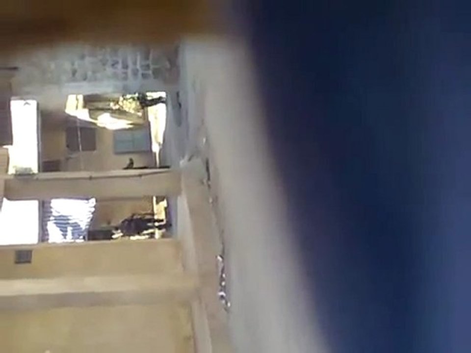 فري برس   قوات الجيش الأسدي وهي تسطو وتقتحم المحال التجارية والبيوت وتطلق النار العشوائي فيي الحولة