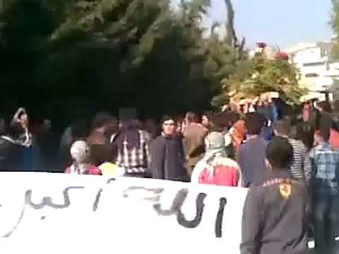 فري برس إدلب جسر الشغور تشييع الشهيد محمد عمرة 29 11 2011 جـ3