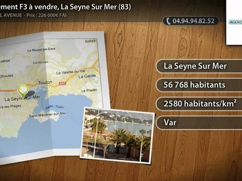 Appartement F3 à vendre, La Seyne Sur Mer (83)