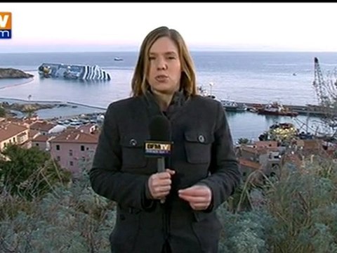 Poursuite des recherches sur le Costa Concordia