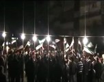 فري برس   مظاهرة مسائية حمص القصور  الاربعاء 30 11 2011