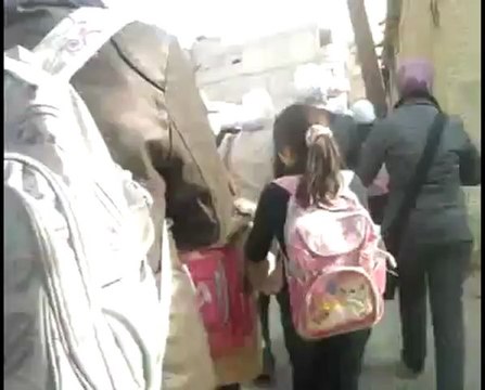 فري برس معضمية الشام مظاهرة أبطال الحرية الله أكبر على الظالم مكتوب على صرامي بشار اكبر حرامي 30 11 2011