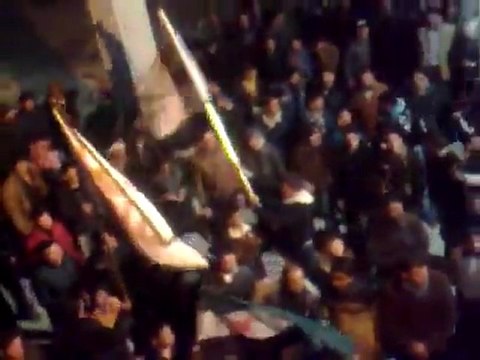 فري برس ادلب كفروما مظاهرة مسائية تفدي بها ادلب الجريحة الخميس 1 12 2011 ج1