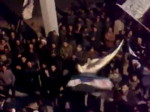فري برس ادلب كفروما مظاهرة مسائية تفدي بها ادلب الجريحة الخميس 1 12 2011 ج2