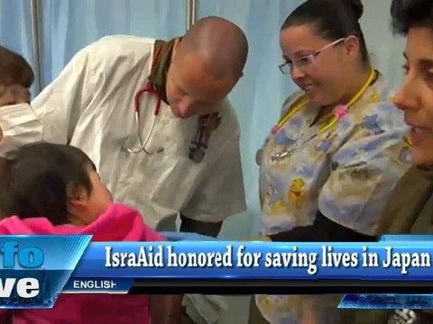 IsraAid honored for saving lives in Japan
