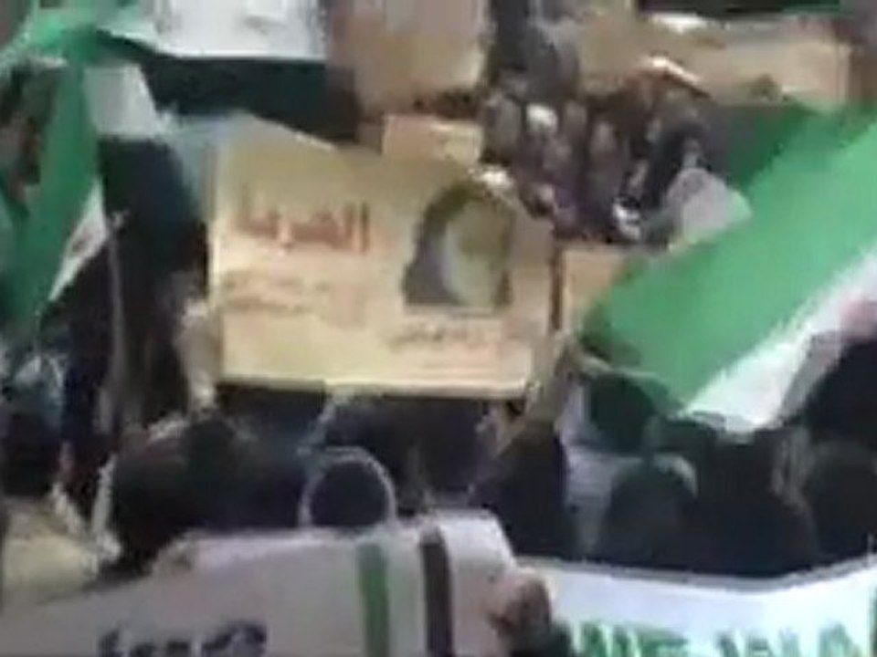 فري برس   جمعة اضراب الكرامة حمص يا دار السلام هذا ما ناداه احرار كرم الزيتون 9 12 2011