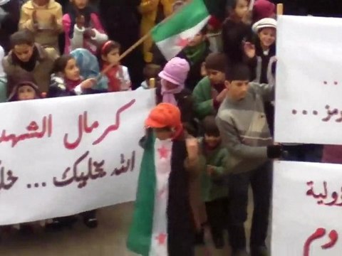 فري برس حماه طيبة الامام جمعة اضراب الكرامة 9 12 2011