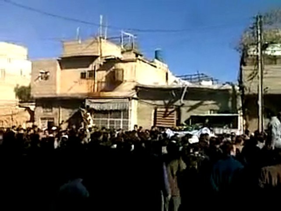 فري برس  زافاف شهداء كفربطنا في جمعة اضراب الكرامة عمرسويد بسام الريحاني