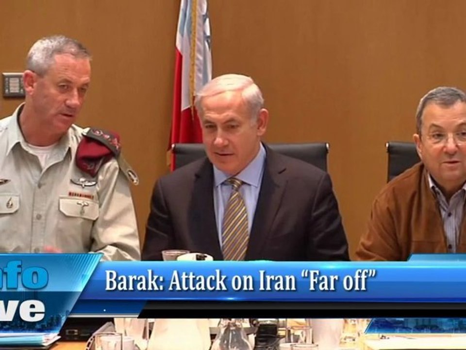 Barak: Attack on Iran "Far off"