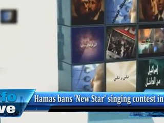 Hamas bans 'New Star' singing contest in Gaza