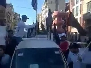 فري برس   النصرة  مظاهرة طلاب الجامعة اللبنانية في طرابلس الشام