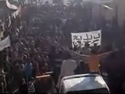 فري برس حماة الغاب بريديج مظاهرة اشاوس البلدة 16 12 2011