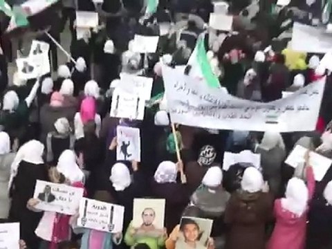 فري برس حمص الإنشاءات مظاهرة طلابية شلون ما جيتو21 12 2011