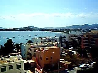 Vue de l'Hotel Victoria (Eivissa-Ibiza)