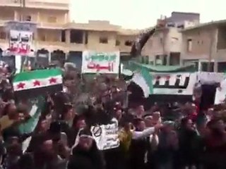 فري برس   بنــش في مظاهرة رائعة في جمعة بروتكول الموت 23 12 2011 جــ 1