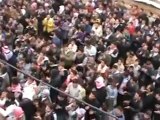 فري برس   شعارات الثوار باعلى صوت الأبطال ديربعلبة الزحف 30 12 2011